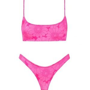 LIKE NEW Triangl Maci swimsuit | Top + Bottom: S | Pink Floral